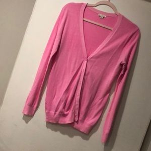 Pink Gap cardigan